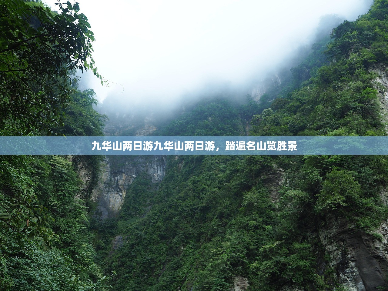 九华山两日游九华山两日游，踏遍名山览胜景
