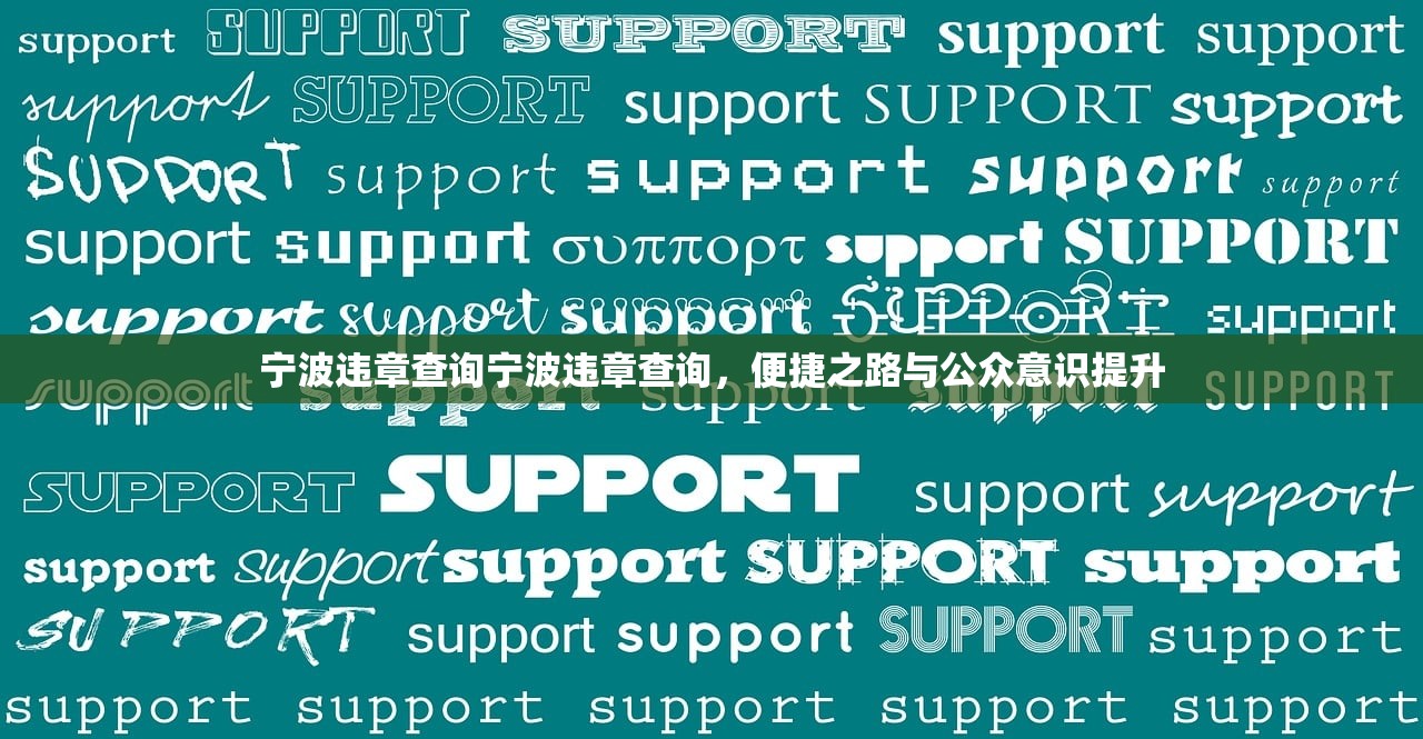 宁波违章查询宁波违章查询，便捷之路与公众意识提升