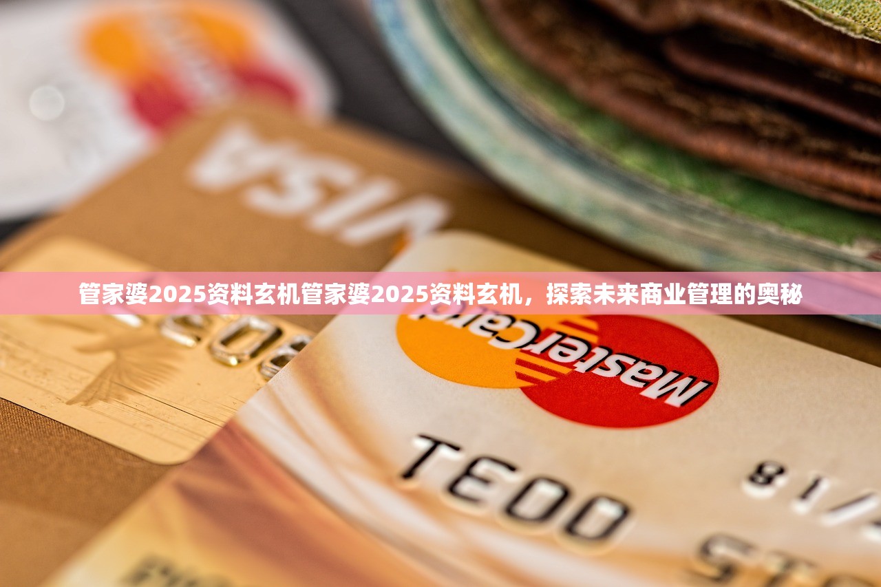 管家婆2025资料玄机管家婆2025资料玄机，探索未来商业管理的奥秘