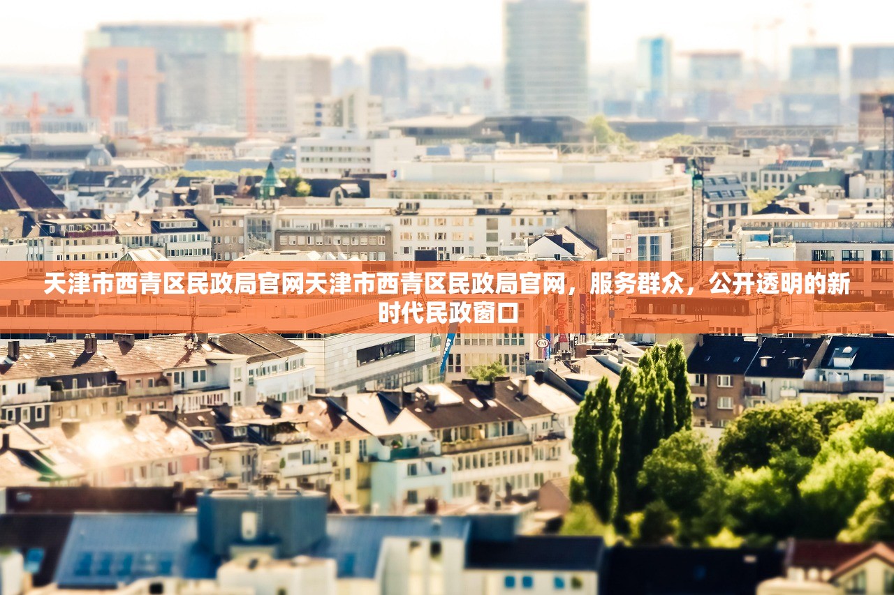 天津市西青区民政局官网天津市西青区民政局官网，服务群众，公开透明的新时代民政窗口