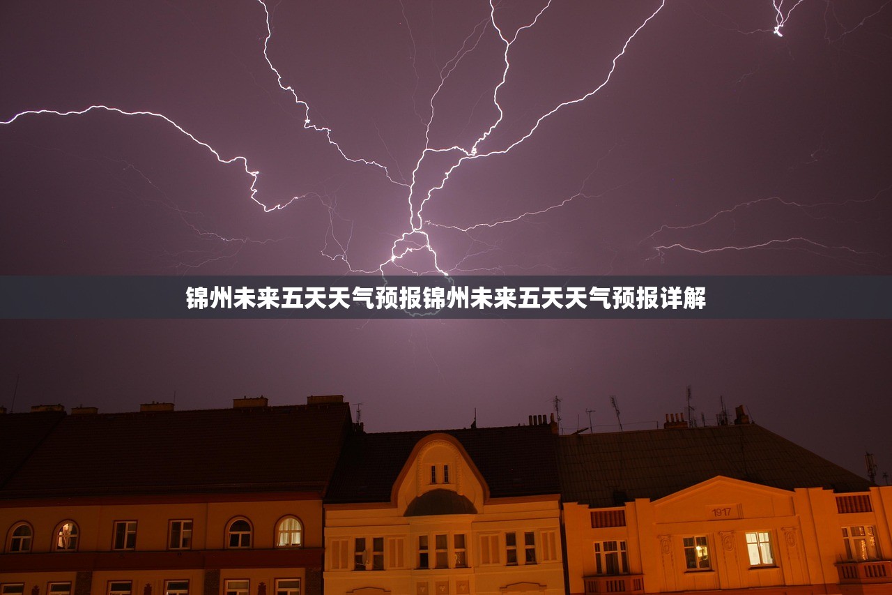 锦州未来五天天气预报锦州未来五天天气预报详解