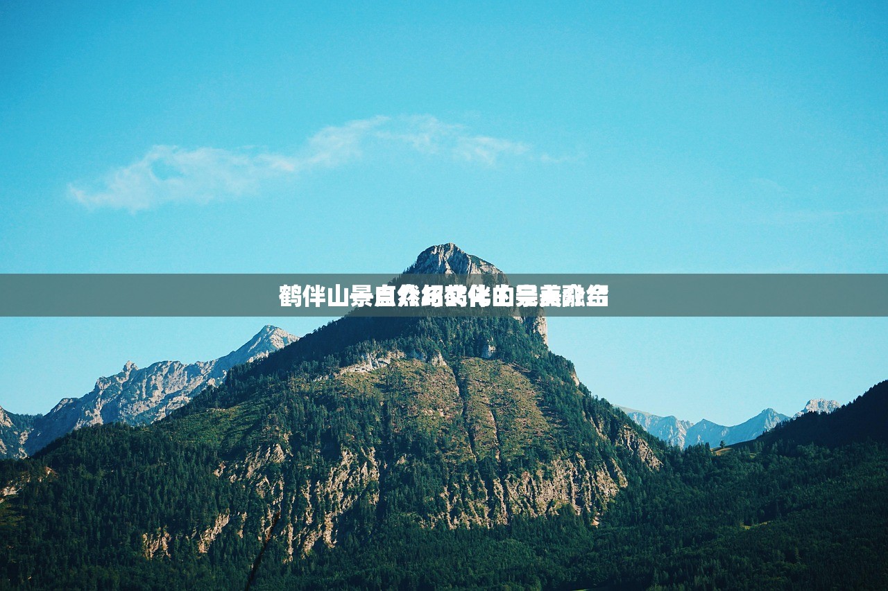 鹤伴山景点介绍鹤伴山景点介绍
鹤伴山—自然与文化的完美融合