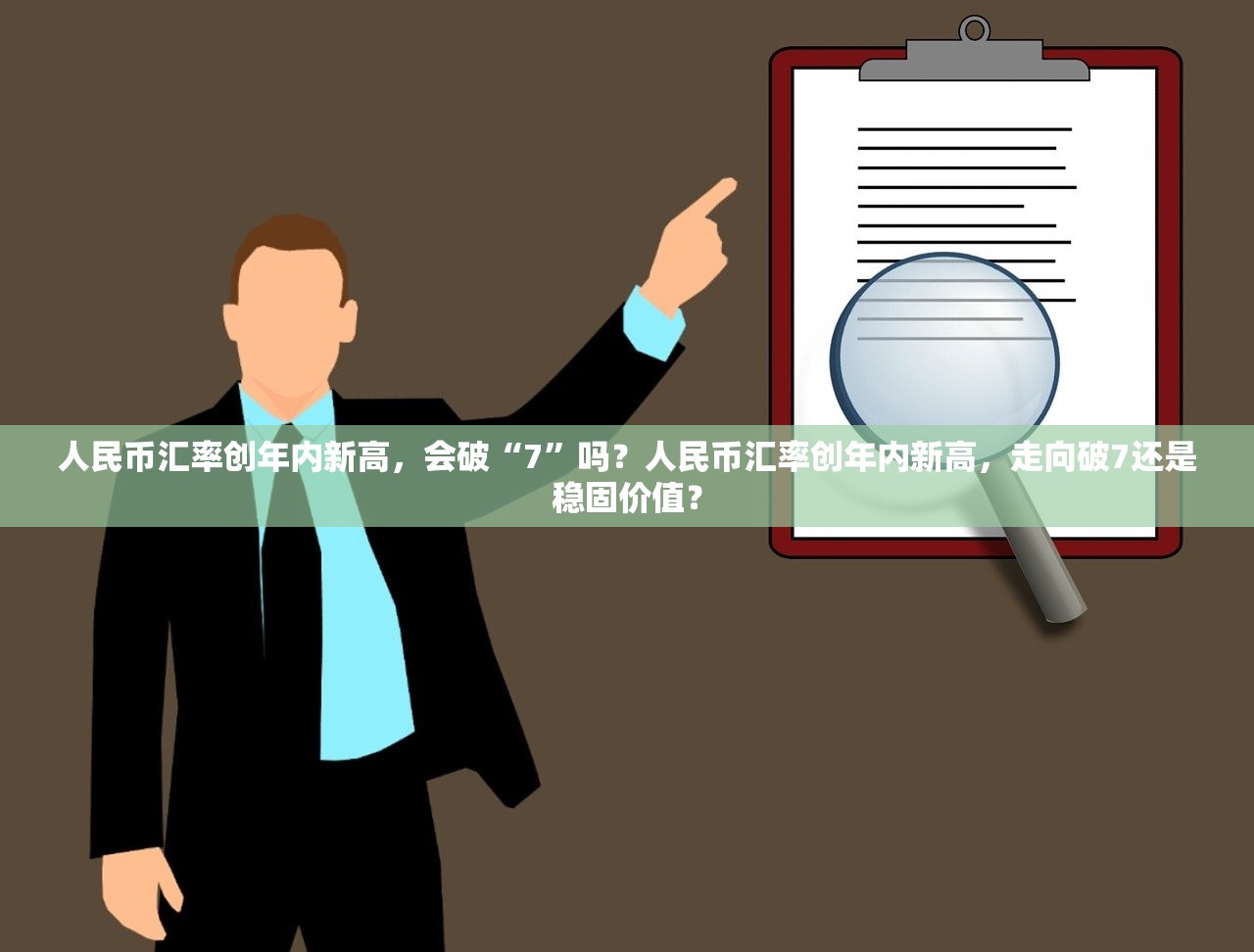 人民币汇率创年内新高，会破“7”吗？人民币汇率创年内新高，走向破7还是稳固价值？