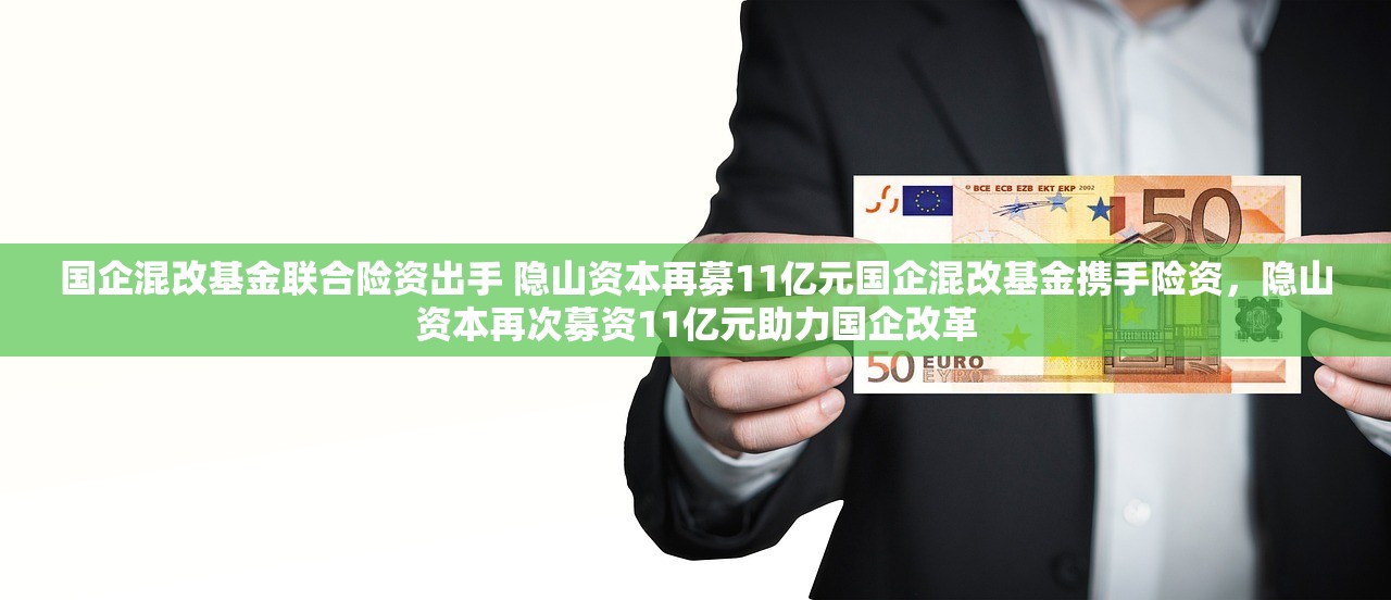 国企混改基金联合险资出手 隐山资本再募11亿元国企混改基金携手险资，隐山资本再次募资11亿元助力国企改革