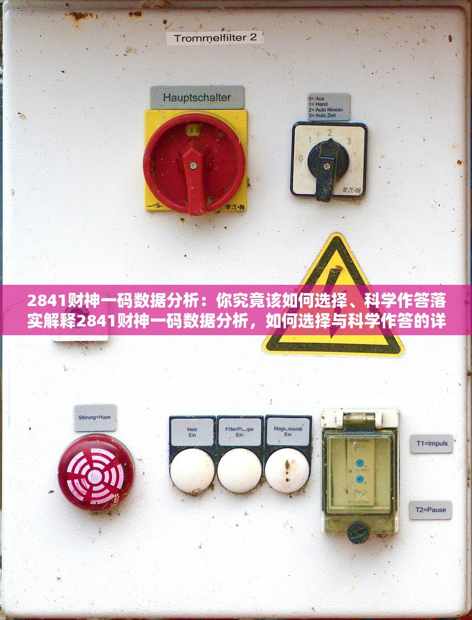 2841财神一码数据分析：你究竟该如何选择、科学作答落实解释2841财神一码数据分析，如何选择与科学作答的详解
