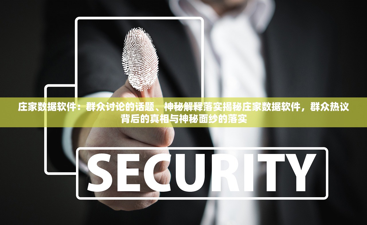 庄家数据软件：群众讨论的话题、神秘解释落实揭秘庄家数据软件，群众热议背后的真相与神秘面纱的落实