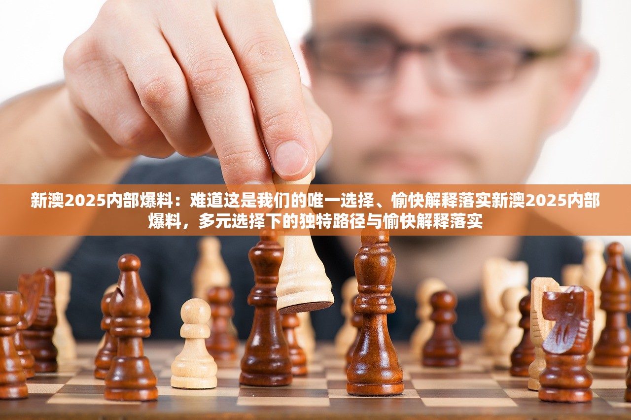 新澳2025内部爆料：难道这是我们的唯一选择、愉快解释落实新澳2025内部爆料，多元选择下的独特路径与愉快解释落实