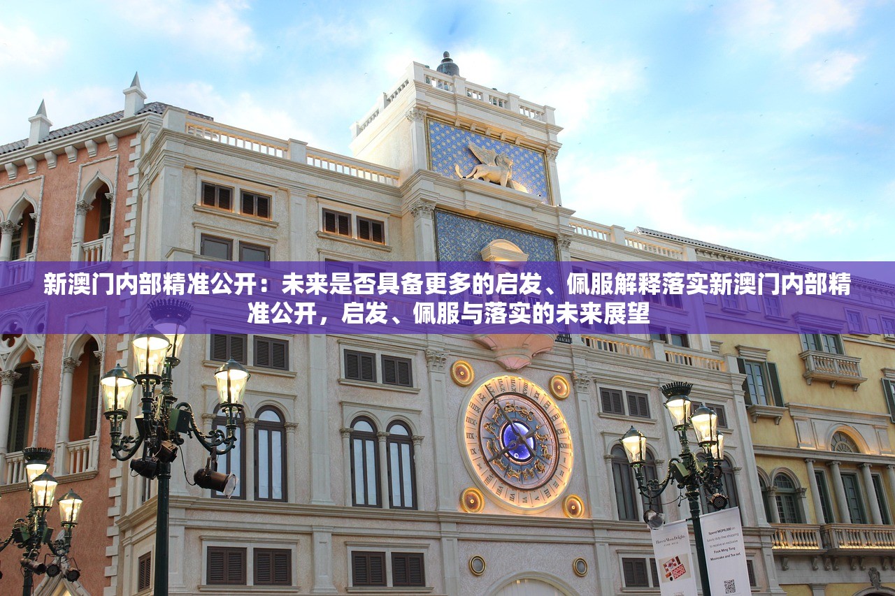 新澳门内部精准公开：未来是否具备更多的启发、佩服解释落实新澳门内部精准公开，启发、佩服与落实的未来展望