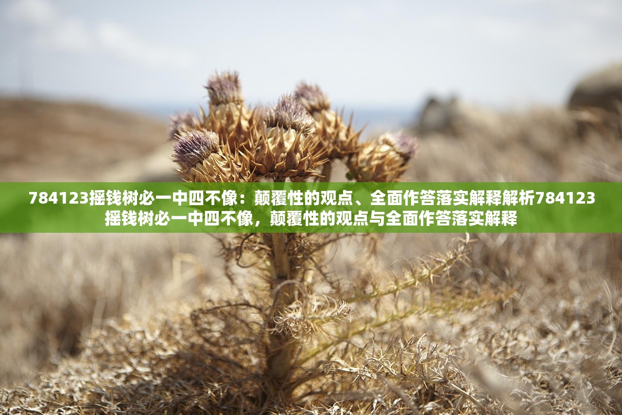 784123摇钱树必一中四不像：颠覆性的观点、全面作答落实解释解析784123摇钱树必一中四不像，颠覆性的观点与全面作答落实解释