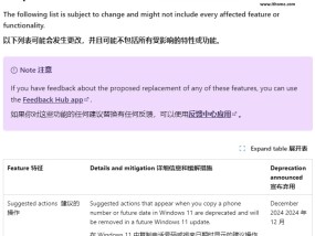 体验不佳，微软将在 Win11 中移除“建议操作”功能