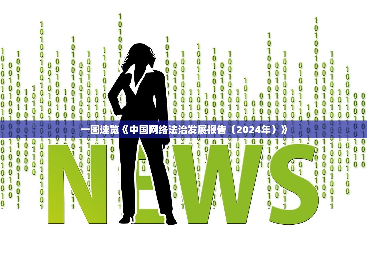 一图速览《中国网络法治发展报告（2024年）》