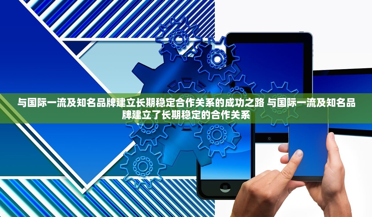 与国际一流及知名品牌建立长期稳定合作关系的成功之路 与国际一流及知名品牌建立了长期稳定的合作关系