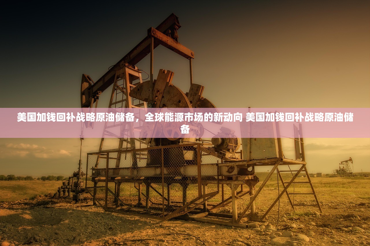 美国加钱回补战略原油储备，全球能源市场的新动向 美国加钱回补战略原油储备