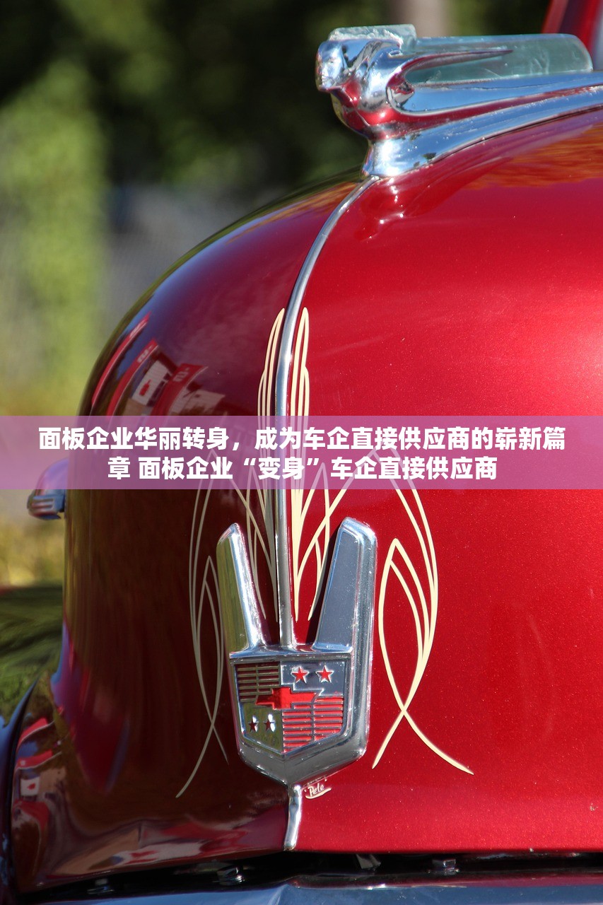 面板企业华丽转身，成为车企直接供应商的崭新篇章 面板企业“变身”车企直接供应商