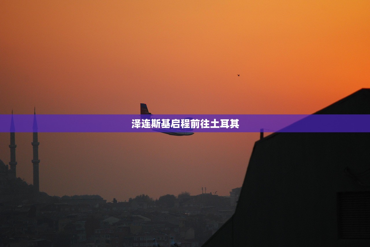 泽连斯基启程前往土耳其