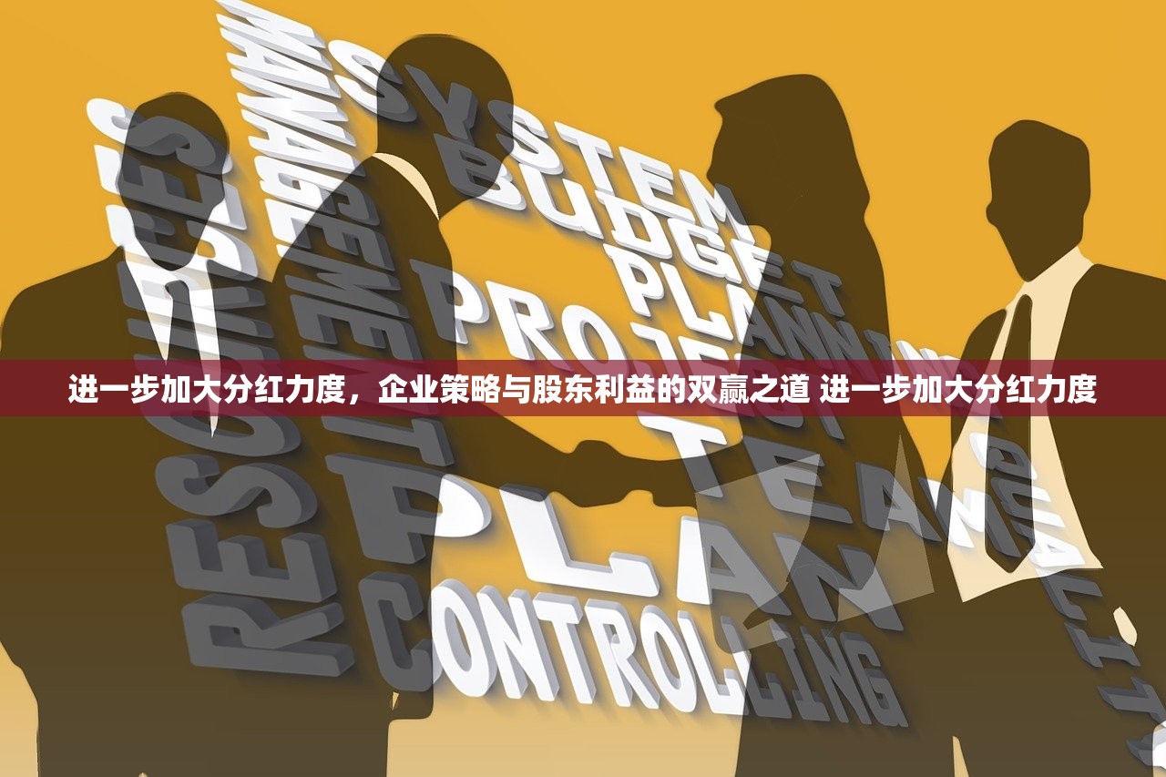 进一步加大分红力度,企业策略与股东利益的双赢之道 进一步加大分红力度 进一步加大分红力度,企业策略与股东利益的双赢之道 进一步加大分红力度