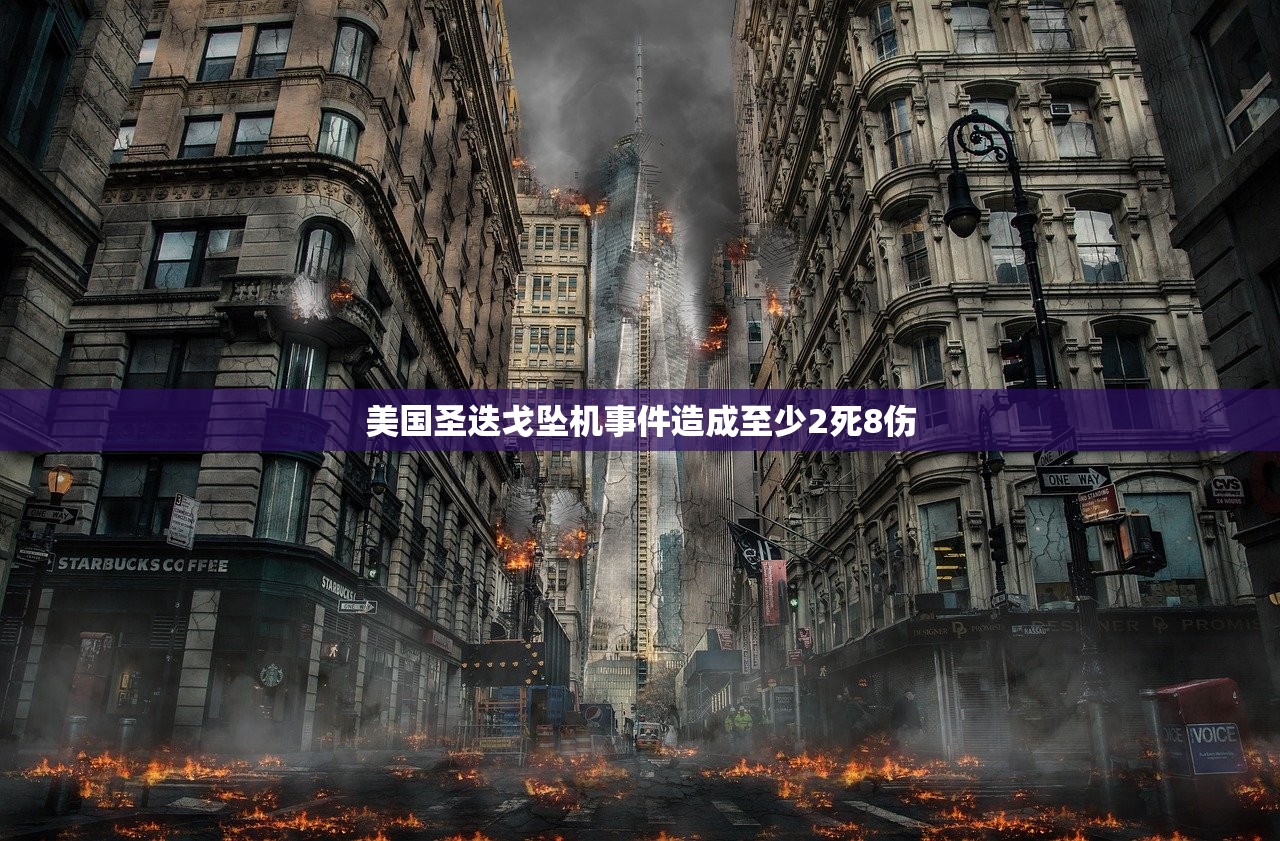 美国圣迭戈坠机事件造成至少2死8伤