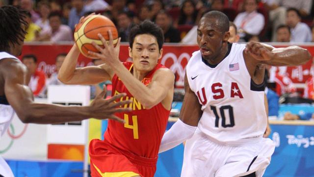 巅峰对决，2008北京奥运会男篮中国VS美国 2008北京奥运会男篮中国vs美国