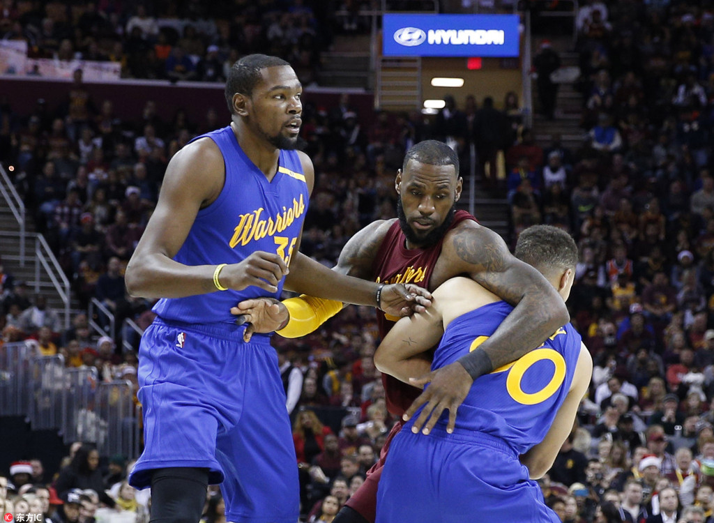 NBA圣诞大战，骑士与勇士的荣耀对决 nba圣诞大战骑士vs勇士