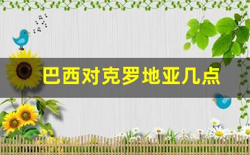 巴西与克罗地亚的激烈对决，比分背后的故事 巴西vs克罗地亚比分