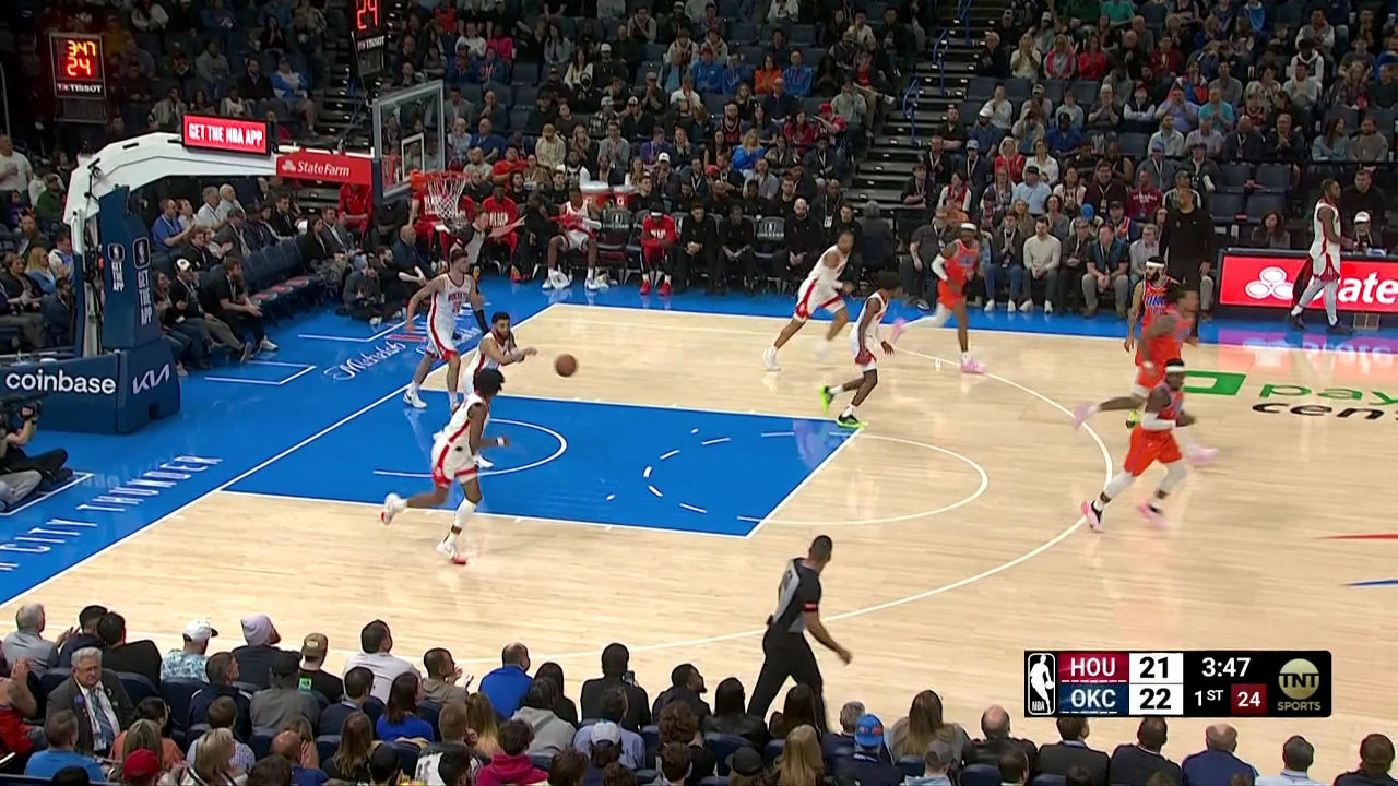 雷霆与火箭，NBA赛场上的激烈对决视频赏析 nba雷霆vs火箭视频
