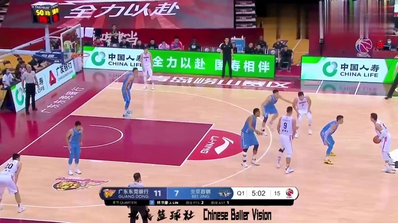 广东篮球与北京篮球，两大篮球豪强的碰撞 广东篮球vs北京篮球